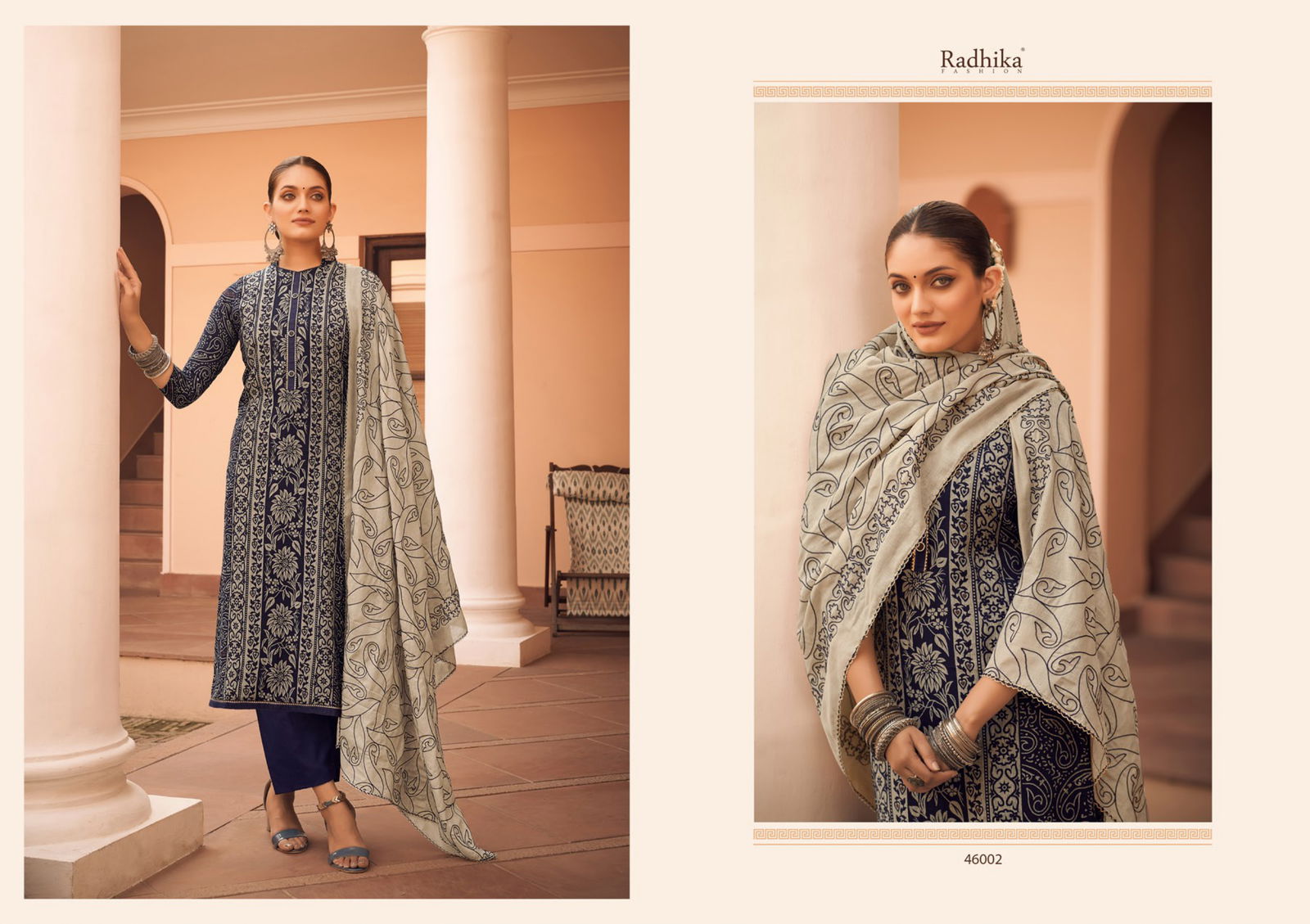 Radhika Azara Black Berry Fancy Ethnic Wear Wholesale ReadyMade Designer Karachi Suit